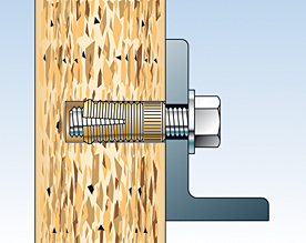Fischer messing plug PA montage, Dhz-proshop - Doe het zelf